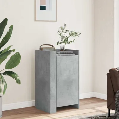 Obrázek produktu pro vidaXL Příborník betonový šedý 45x35x75 cm materiál na bázi dřeva