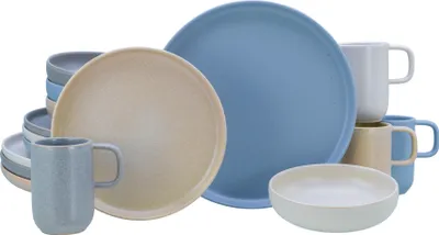 Obrázok produktu pre CreaTable, 24661, Uno Nordic, kombinovaná sada 16 dielov, kamenina