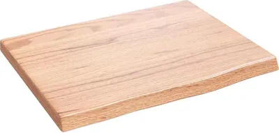 Obrázok produktu pre vidaXL Nástenná polica svetlo hnedá 40x30x2 cm Dubový masív