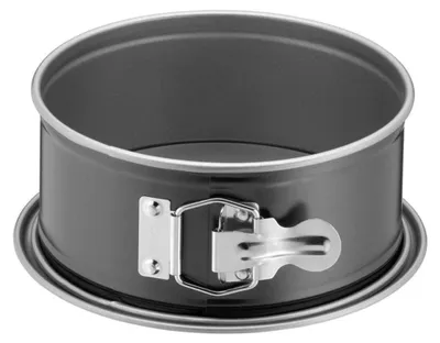 Produktbild von ORIGINAL KAISER | Inspiration Mini Springform 18 cm Ø rund | Flachboden antihaftbeschichtet | Backform rund | Kuchenform | auslaufsicher & einfaches Verschließen |  Germany