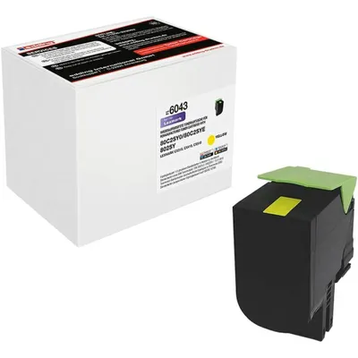 Imagen del producto de edding EDD-6043 gelb Toner ersetzt LEXMARK 80C2SY0