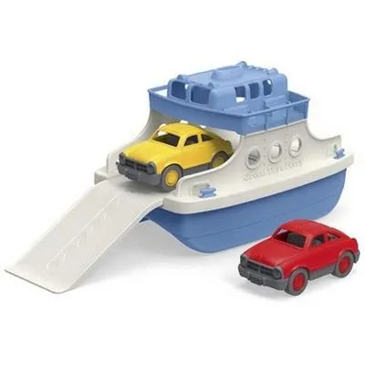 Produktbild von Green Toys Ferry Boat, Badeboot, Junge/Mädchen, 3 Jahr(e), Kunststoff, Blau, Weiß