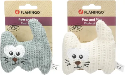 Productafbeelding van Flamingo speelgoed, BRELLA kat, meerkleurig, 10x3,5x11,5 cm