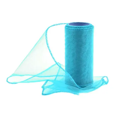 Produktbild von Organzaband türkis 12 cm breit 10 m