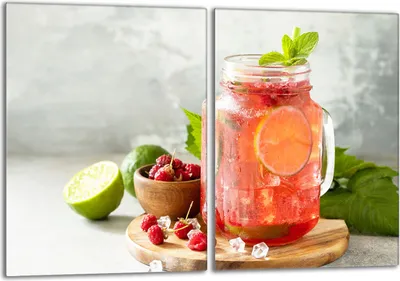 Produktbild von Herdabdeckplatten Set 2x40x52 cm Glaskeramikkochfeld Abdeckung Glas Spritzschutz, Getränk Obst