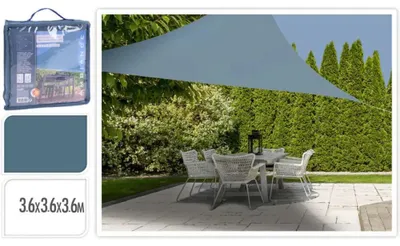 Obrázek produktu pro Trojhranný Střešní Stínidlo 360X360X360Cm Ambiance C46400300