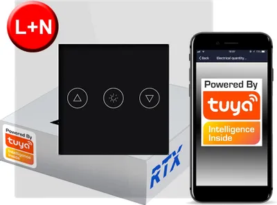 Produktbild von TUYA RTX SH# Touch Dimmer 1obw. ZigBee