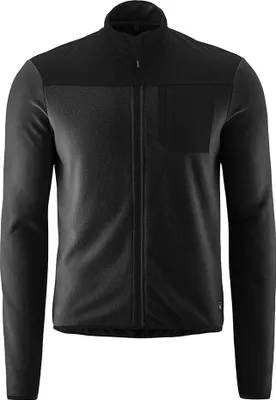 Produktbild von Gonso Adventure Fleece Mit Durchgehendem Reißverschluss Schwarz M Herren Schwarz M