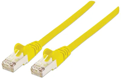 Obrázek produktu pro Intellinet 350464, 0,5 m, Cat6a, S/FTP (S-STP), RJ-45, RJ-45, Žlutá