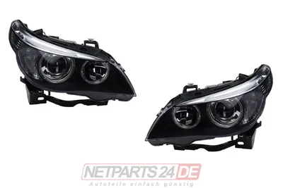 Obrázok produktu pre Johns, Xenónové svetlomety vhodné pre BMW 5 E60 E61 01/2005 -03/07 set H7 ľavý pravý