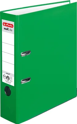 Produktbild von Herlitz maX.file, A4, Halteöse, Lagerung, Polypropylen (PP), Grün