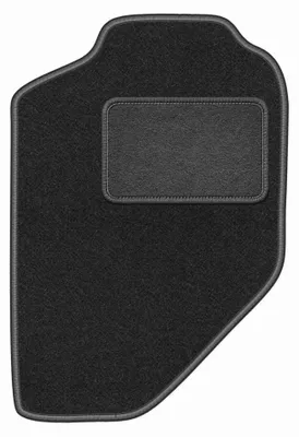Productafbeelding van Velours bestuurdersmat voor Opel Frontera B 1998-2006 – grafiet, op maat – Wielganizator LUX
