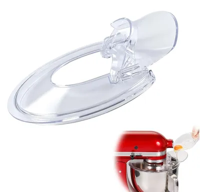 Spritzschutz für Standmixer 4,5-5 L, transparent, abnehmbarer Ausgießer