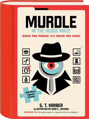 Produktbild von Murdle in the Hedge Maze 500-Piece Jigsaw Puzzle