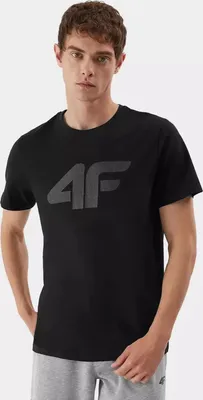 Produktbild von 4F Herren-T-Shirt mit Aufdruck Engrellean schwarz L