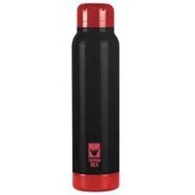 Immagine prodotto di Borraccia termica da 250 ml, nero/rosso, acciaio inossidabile