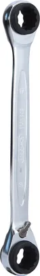 Produktbild von KS Tools 4 in 1 GEARplus umschaltbar Doppel-Ratschenringschlüssel, 16x17x18x19 mm