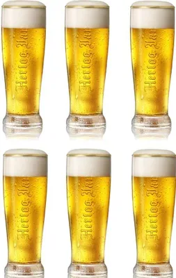 Produktbild von Hertog Jan Biergläser/Pfeife – 350 ml – 6 Stück