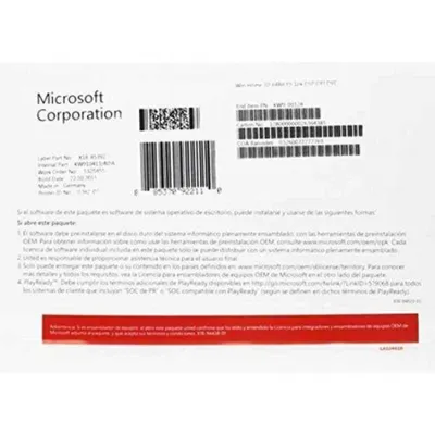 Produktbild von Windows 10 Home - Lizenz - 1 Lizenz - OEM - DVD - 64-bit, spanisch