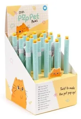 Zdjęcie produktu dla Długopis Cats (16szt) - Puckator