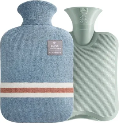 Produktbild von Wärmflasche, Größe:2 Litter, Farbe:Blau