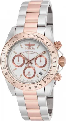 Immagine prodotto di Invicta Speedway ILE6932A Orologio da Uomo - Movimento al Quarzo - Acciaio Inossidabile con Quadrante Argento - 39 mm