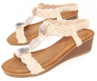 Produktbild von Montevita Keilsandale Confoli Beige
