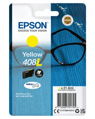 Zdjęcie produktu dla Żółty wkład do drukarki EPSON 408L/T09K4