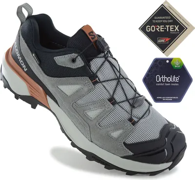 Produktbild von Salomon X ULTRA 360 Leather GTX - GORE-TEX - Herren Wanderschuhe Trekking Schuhe Grau 479794 , EU 42 2/3 UK 8.5