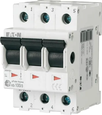 Produktbild von Hauptschalter (Trennschalter), 100A, 3-polig HIS-100/3