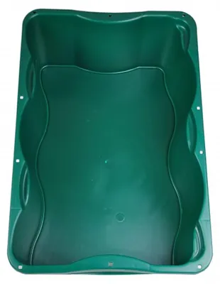 Produktbild von Grüne Multibox 60x40x20 cm, besonders robust und stapelbar, aus Polypropylen