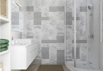 Produktbild von VILO Motivo Wandpaneele - Wasserfest & UV-Beständig - Klick-Montage - 2,65m² (4 Paneele) - 265x25cm - Twine Grey