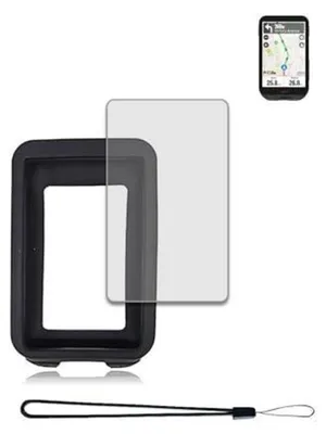 Productafbeelding van Beschermhoes voor de iGSPORT IGS800 fietscomputer, siliconen, zwart