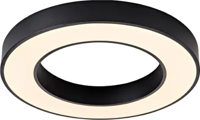 Zdjęcie produktu dla IMMAX NEO PASTEL SLIM SMART lampa sufitowa 60 x 7cm 53W czarna Zigbee 3.0, TUYA