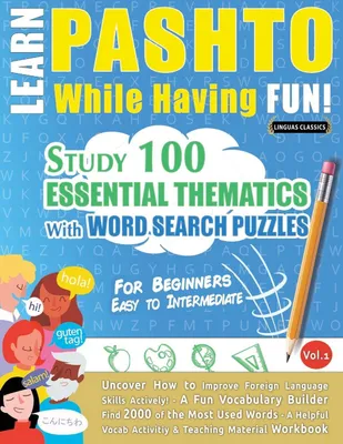Produktbild von Learn Pashto While Having Fun! - For Beginners