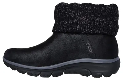 Image de Skechers Slip-Ins Relaxed Fit  Enkellaarsjes Plat - Zwart - Maat 36