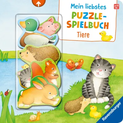 Produktbild von Mein liebstes Puzzle-Spielbuch - Tiere
