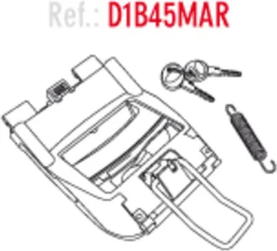 Produktbild von SHAD SH40/45 Schlossmechanismus
