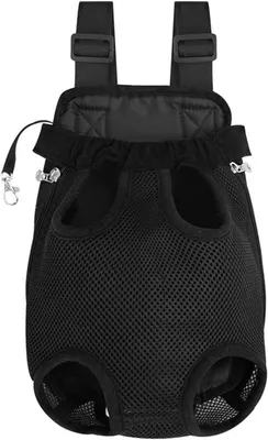 Produktbild von Hunderucksack für Hunde und Katzen, atmungsaktiv, verstellbar, leicht, für Reisen