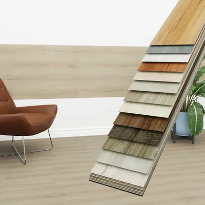 Produktbild von HEXIM Vinyldielen 0,97m² selbstklebend PVC Wandverkleidung Bodenbelag Holzoptik 91x15cm Paneele für Wand & Boden Holzdielen hellbraun (7 Dielen Vanilla Oak - 1814-2)