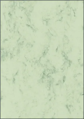 Produktbild von SIGEL DP263 Marmor-Papier, pastellgrün, A4, 90 g/m², 100 Blatt