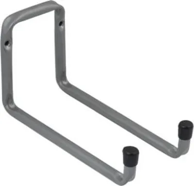 Produktbild von 5x Wandhaken 220x120x50mm Werkzeughalter Gerätehalter Garage blau verzinkt