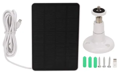 Produktbild von Wasserdichtes Solarpanel für aufladbare Außenkamera
