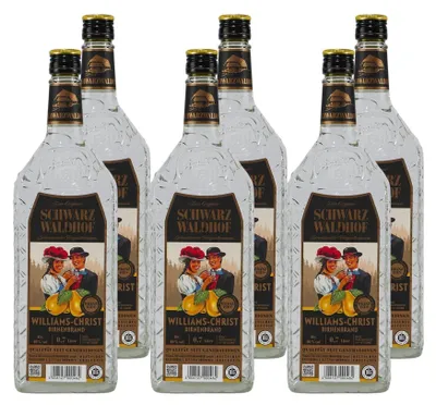 Produktbild von Schwarz Waldhof Williams - Christ - Birnenbrand (6 x 0,7L)