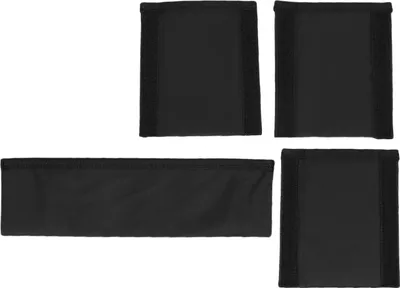 Image de Pochette à cartes à compartiments en polyester, boîte de rangement avec 3 séparateurs amovibles pour cartes à collectionner, sport
