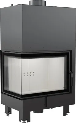 Produktbild von Wasserführender Kamineinsatz KRATKI MBZ links 13 kW Ø 200
