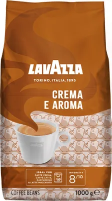 Produktbild von Lavazza - Kaffee Lavazza Bean Crema Aroma 1000gr | Tasche A 1000 Gramm | 6 Stück
