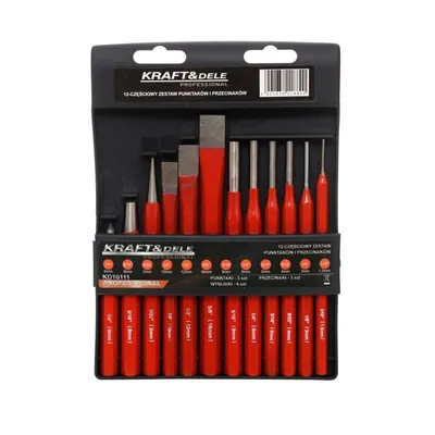 Obrázok produktu pre Kraft&Dele KD10111 sada dierovačov a dlát 12 ks