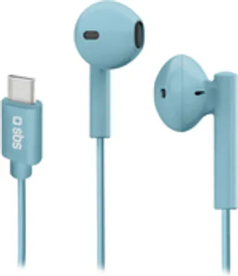 Produktbild von SBS TEEARTYCMIX65A Kopfhörer & Headset Verkabelt & Kabellos im Ohr Anrufe/Musik USB Typ-C Blau (TEEARTYCMIX65A)
