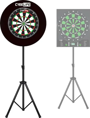 Produktbild von Famanu Dartständer - Höhenverstellbar und stabil - Für Dartboards